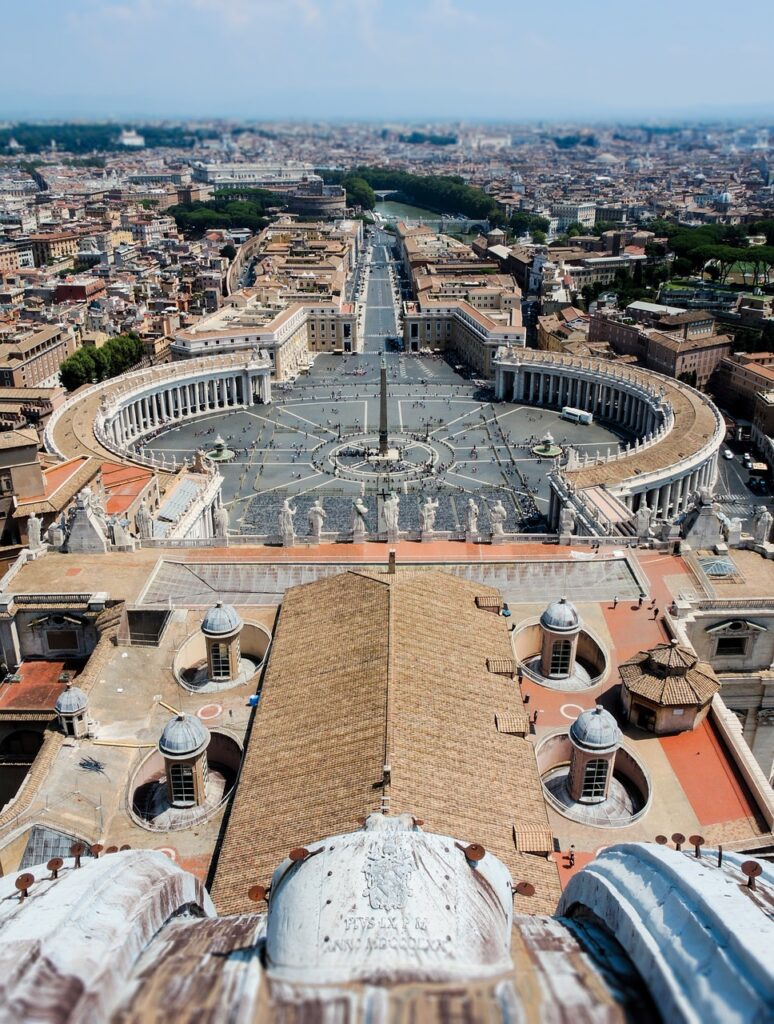 viewpoint, vatican, italy