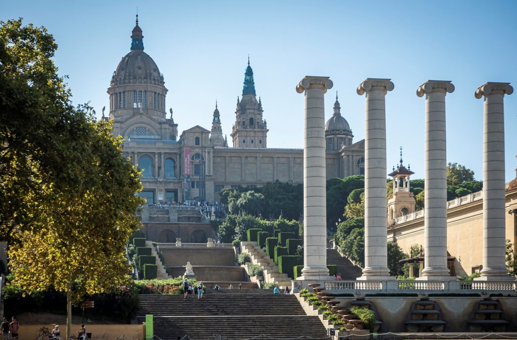 museum, architecture, national museum of art of catalunya