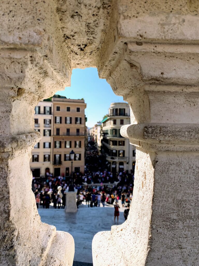 roma, spanish steps, italy