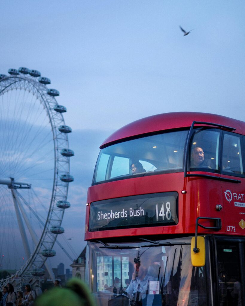 Free stock photo of beautiful evening, central london, city commute