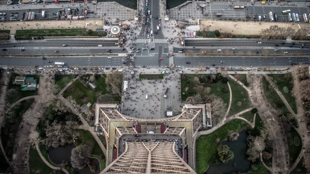 architecture, eiffel tower, streets