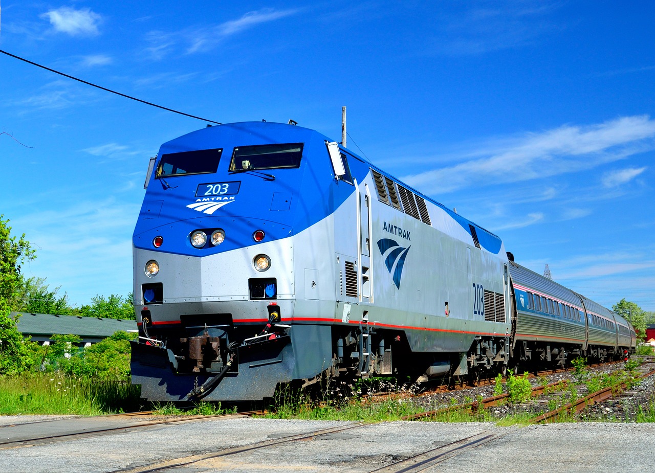 amtrak, train, transportation