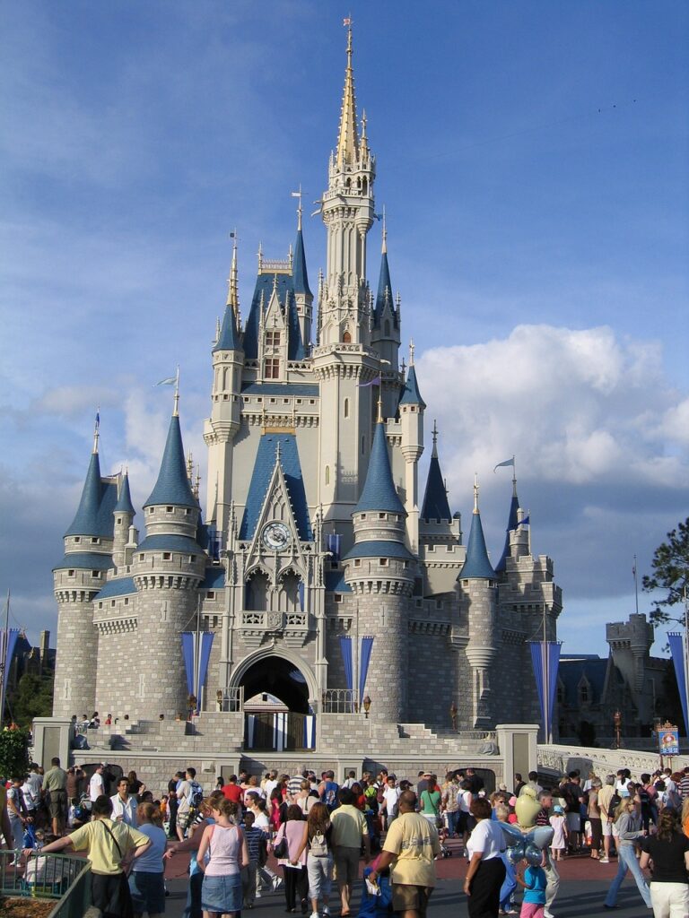 disney world, magic kingdom, building