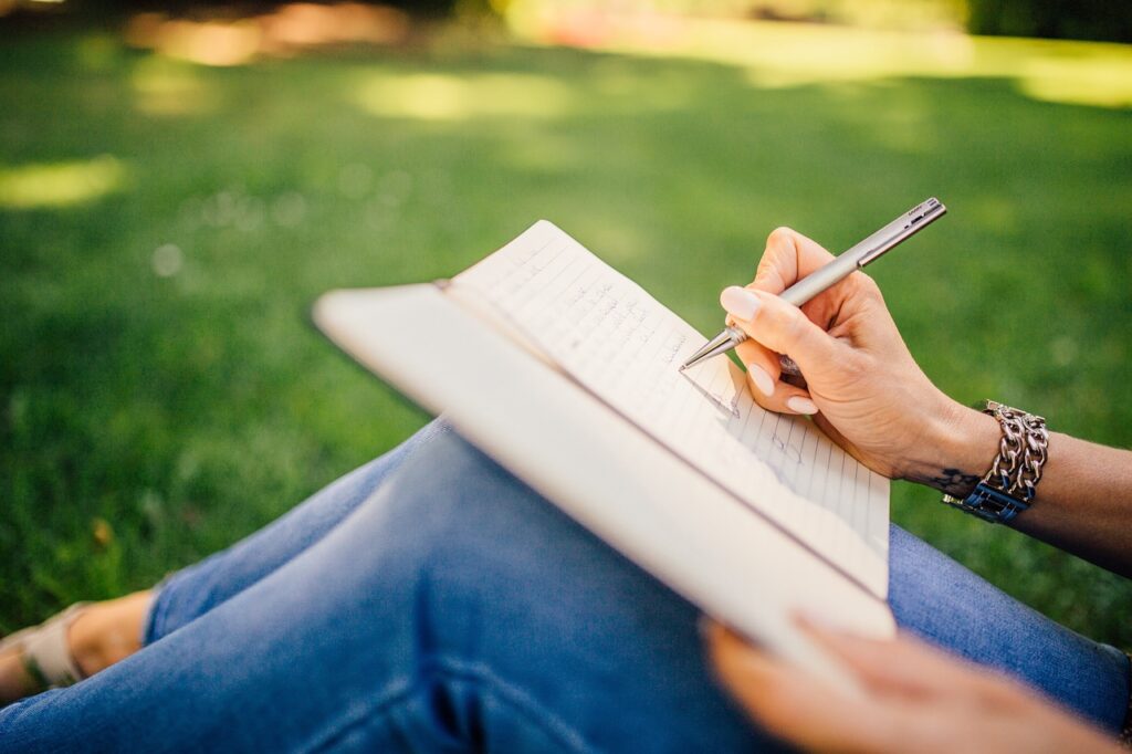 writing, writer, notes, pen, notebook, book, girl, woman, people, hands, grass, outdoors, writing, writing, nature, writing, writing, writing, writer, book