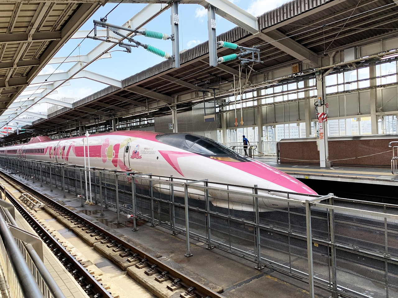 bullet train, vehicle, train