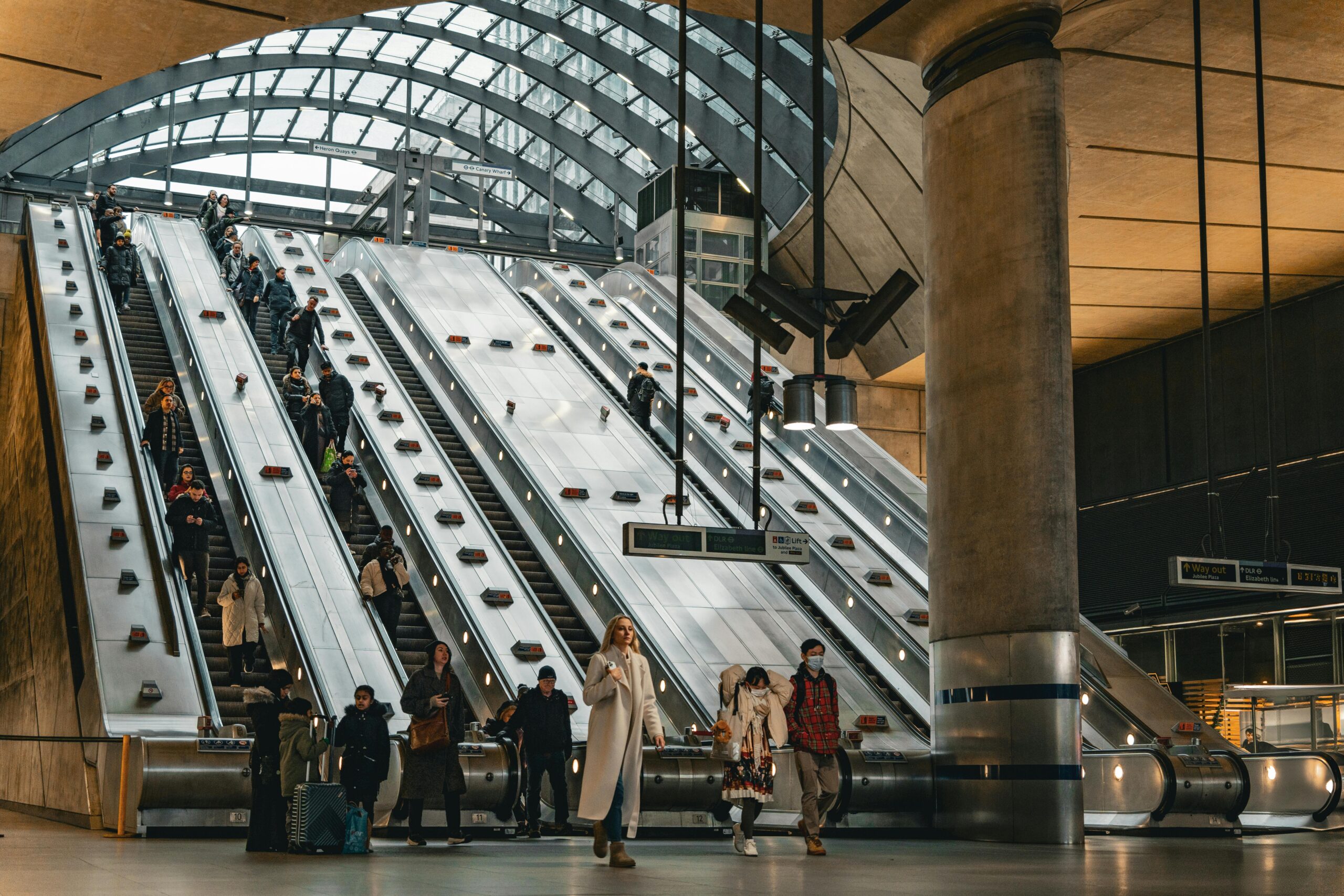 Canary Wharf Escalators