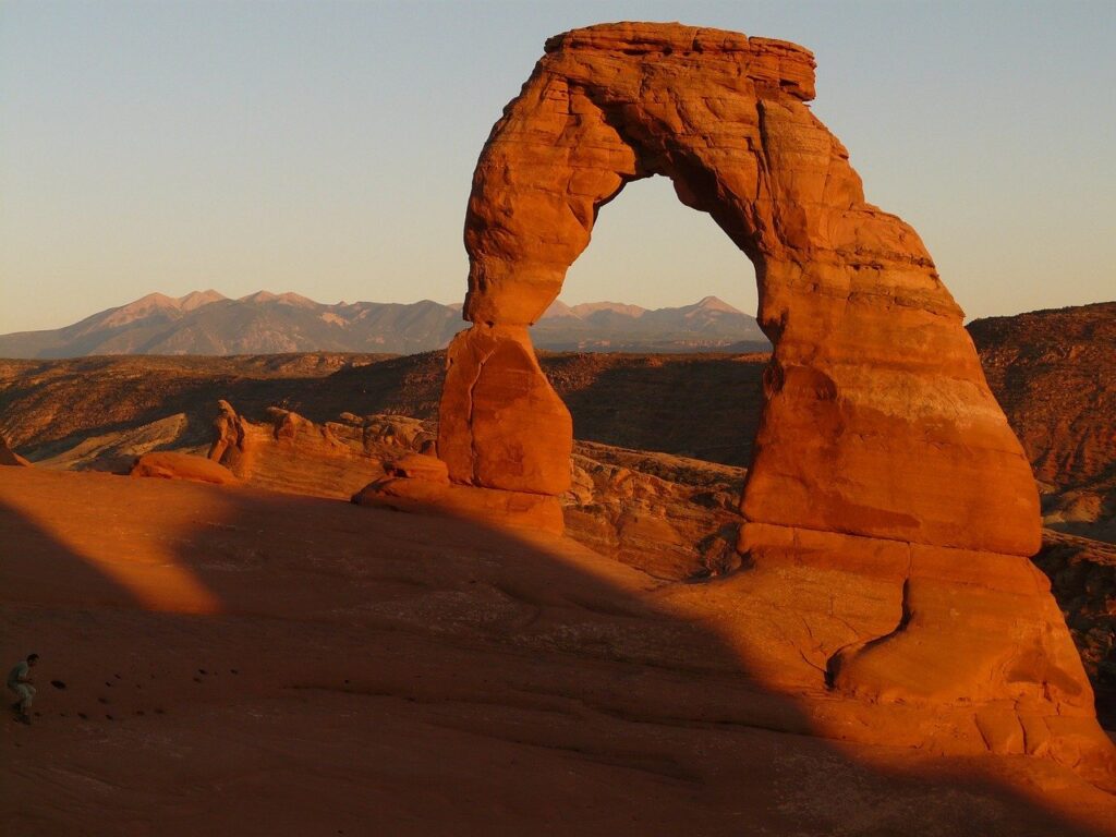 sandstone, landmark, natural arch, tourist attraction, sandstone arch, national park, delicate arch, arches national park, utah, usa, national park, utah, utah, utah, utah, utah