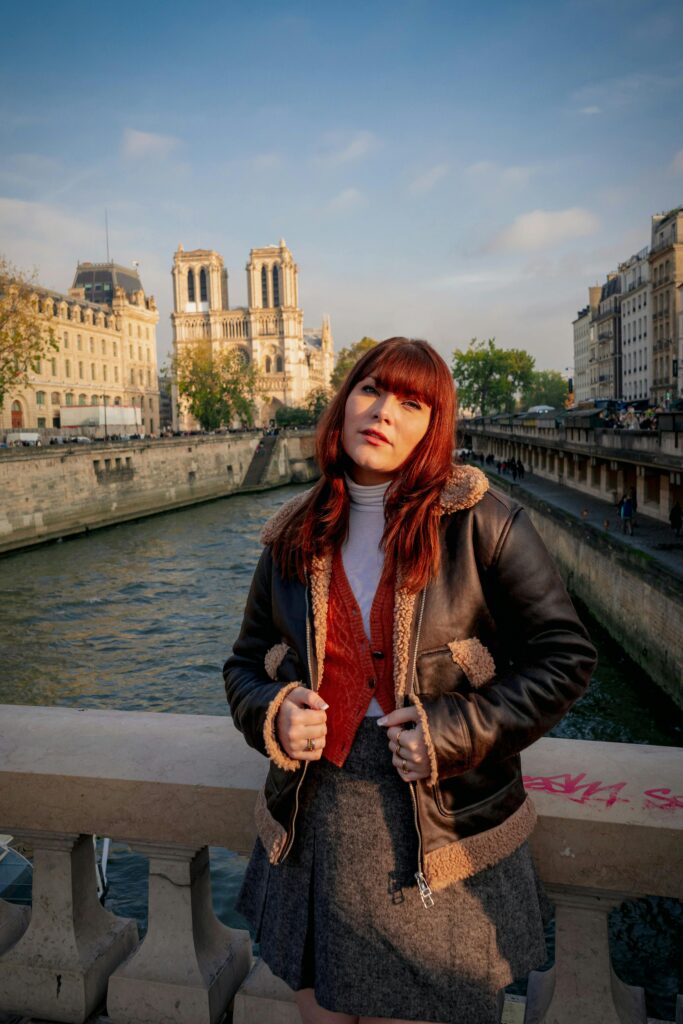 Parisian Glow: Golden Hour by the Seine