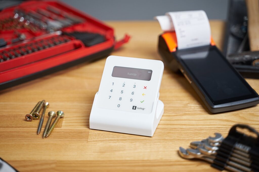 eet, checkout, payment, money, cash, credit card, účtenkovka, finance, vat, printer, bill, idoklad, document, sumup, hammer, laborer, work, handyman, construction, device, repairman, craftsmen, tool, services, privateer, vat, vat, vat, vat, vat