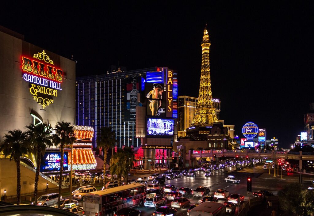 las vegas, united states of america, night, street, casino, slot, the eiffel tower, las vegas, las vegas, las vegas, las vegas, las vegas
