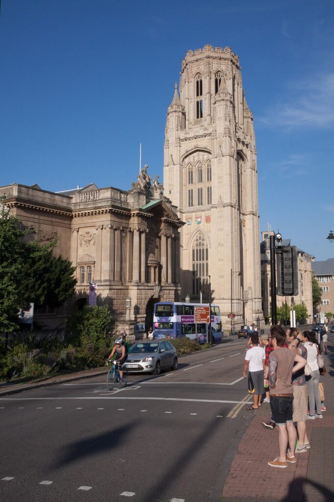 university, bristol, tower, pedestrian, historical, architecture, building, england, bristol, bristol, bristol, bristol, bristol