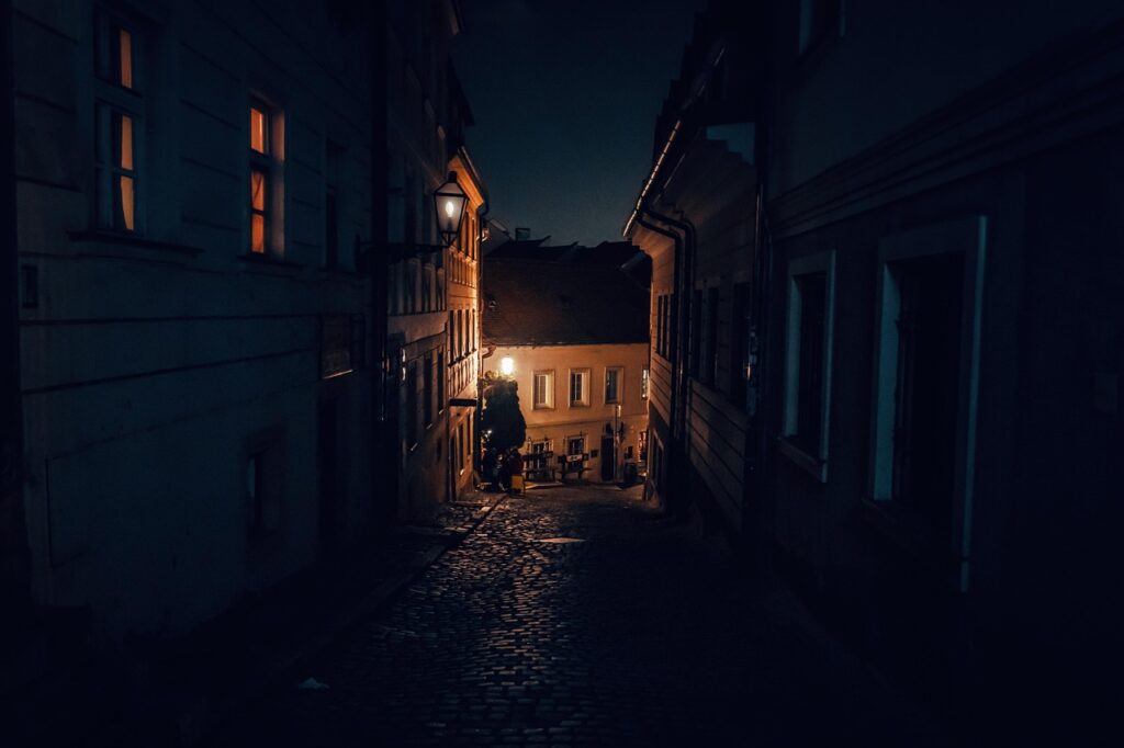 street, old town, house, ancient, night, window, light, walk, city, building, tourism, slovakia, bratislava, night, night, night, night, night