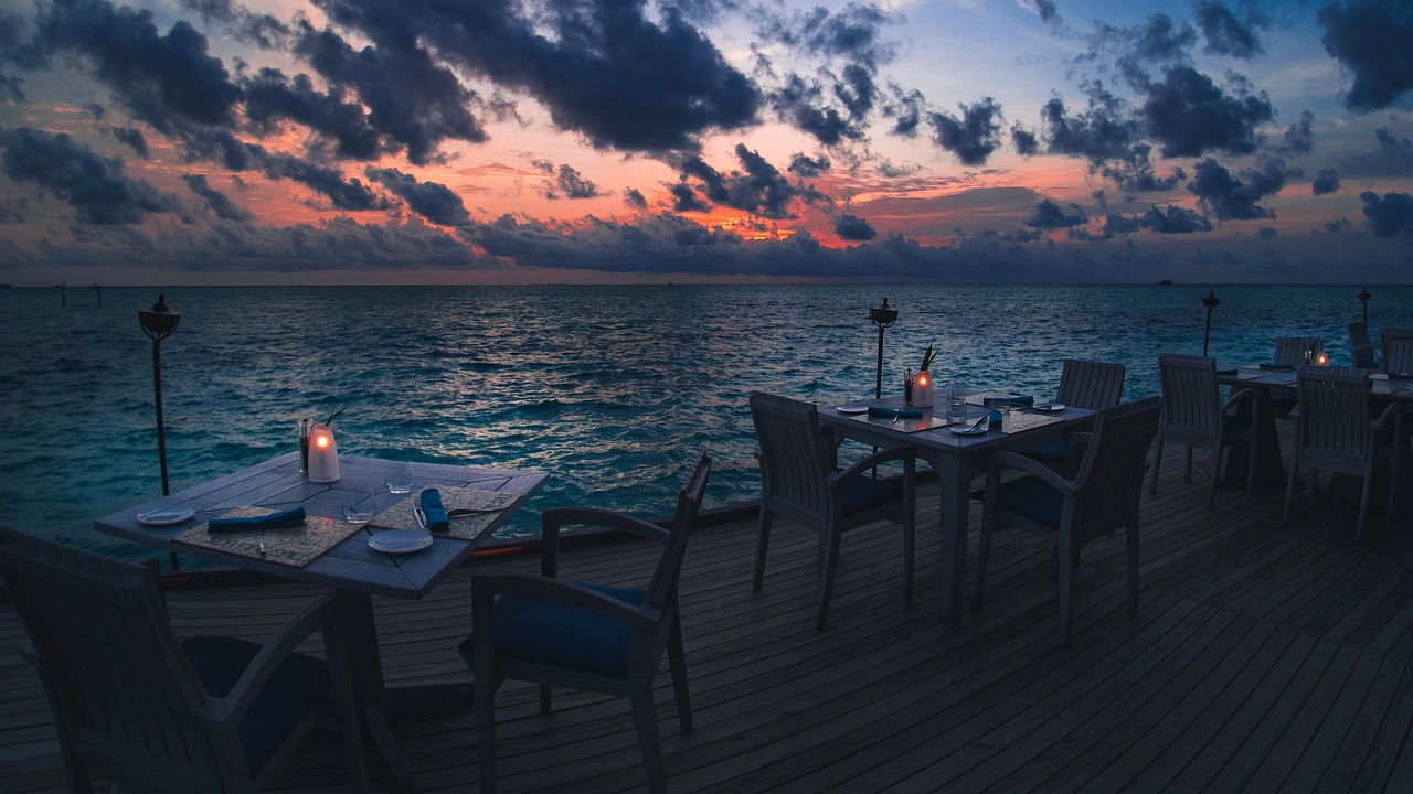 sunset, maldives, nature, sea, travel, ocean, resort, honeymoon, holiday