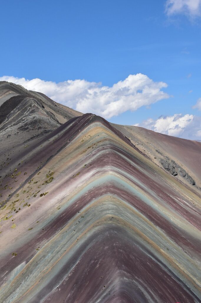 peru, rainbow mountain, nature, landscape, mountains, panorama, trekking, south america, to travel