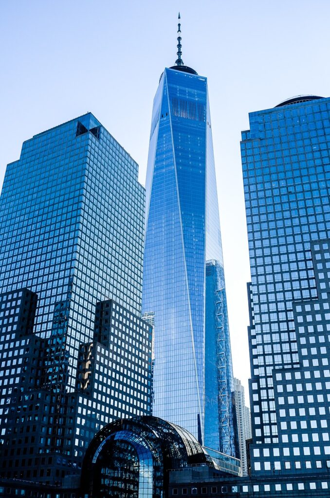 new york, world trade center, skyline, skyscraper, manhattan, america, city, architecture, building, nyc, terrorism, metropolis, landmark, ny, wtc, usa, us, memorial, tourism