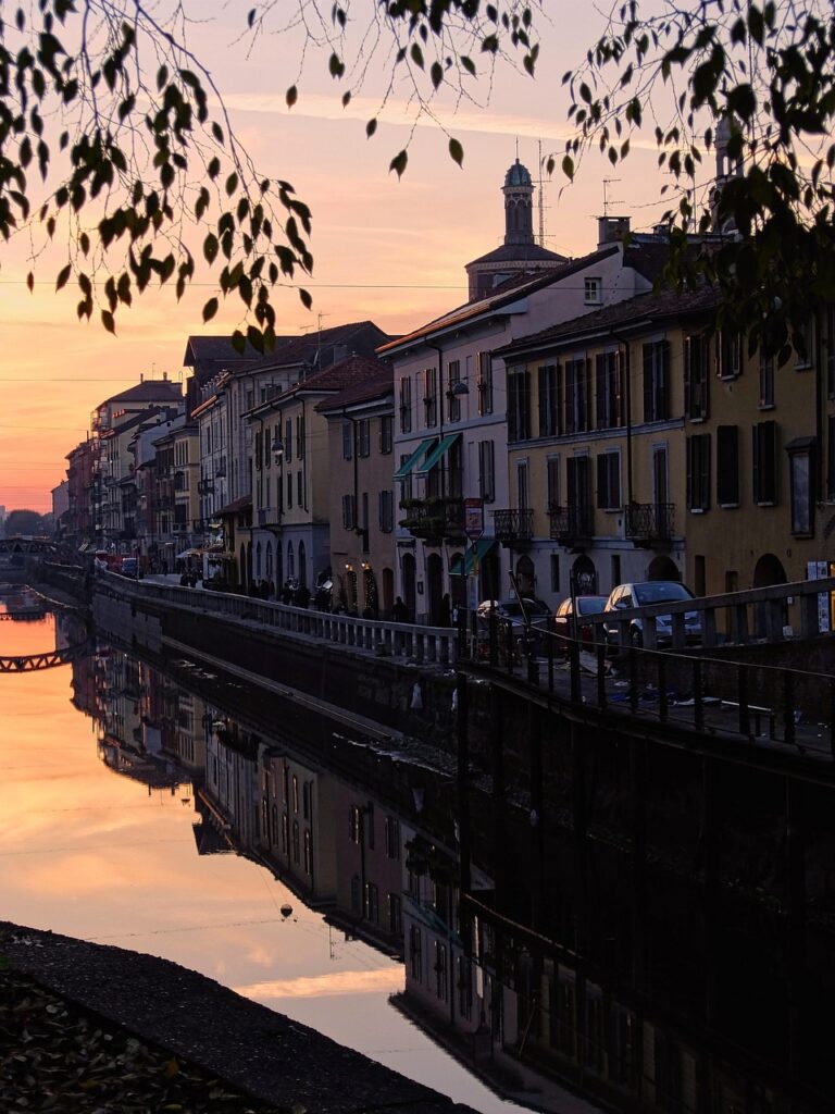 local, nature, naviglio, milan, landscape, water