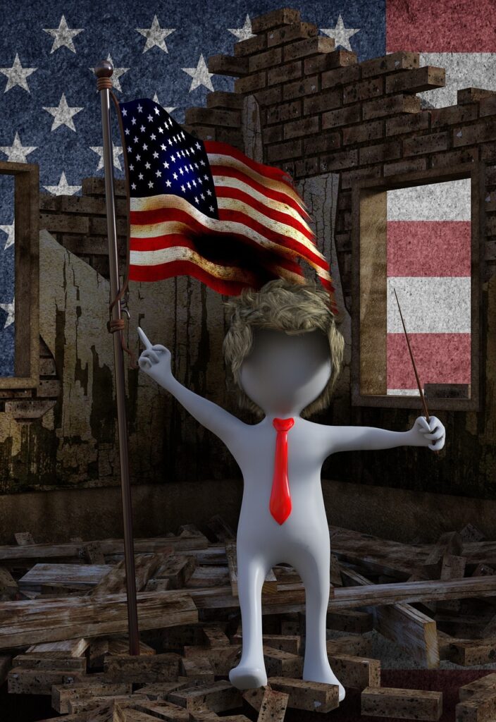 usa, trump, flag, banner, cartoon, president, donald, chaos, decisions, destruction, conductor, haphazardly, politics, world power, twitter, politician, war, world war, north korea, korea, america, united states, star and stripes, wind, states, international, strip, stars, flagpole, trump, north korea, north korea, north korea, north korea, north korea