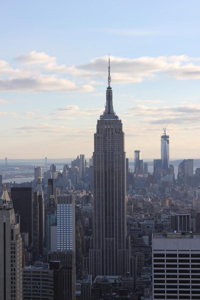 empire state building, new york, new york city, manhattan, midtown, urban, america, american, landmark, nyc, metropolitan, metropolis, tourism, famous, buildings, silver, tall, tower, city, big apple, attraction, tourist, united states, usa, us, skyline, cityscape, blue apple, empire state building, empire state building, new york, new york, new york, new york, new york, united states, united states