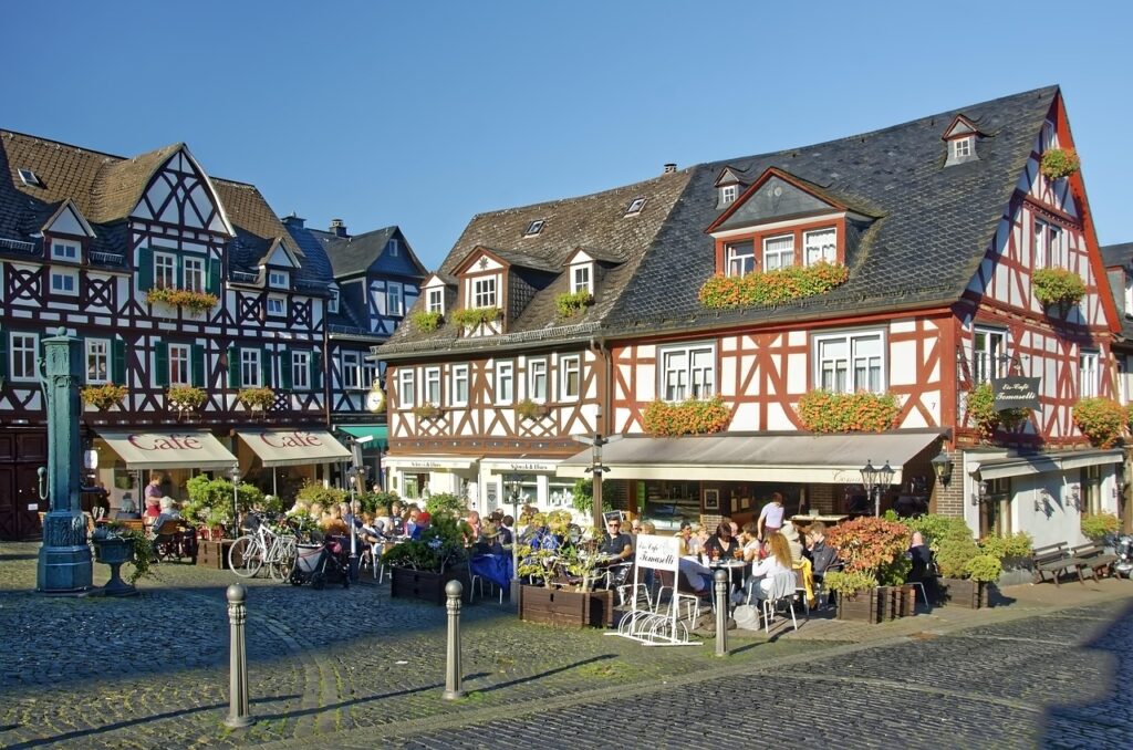 germany, braunfels, historic center, marketplace, building, truss, facade, historical, hesse, marketplace, marketplace, marketplace, marketplace, marketplace