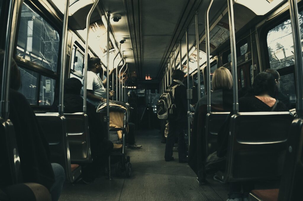 bus, passengers, people, seats, metro, commute, commuters, commuting, transportation, travel, vehicle, bus, bus, bus, bus, bus