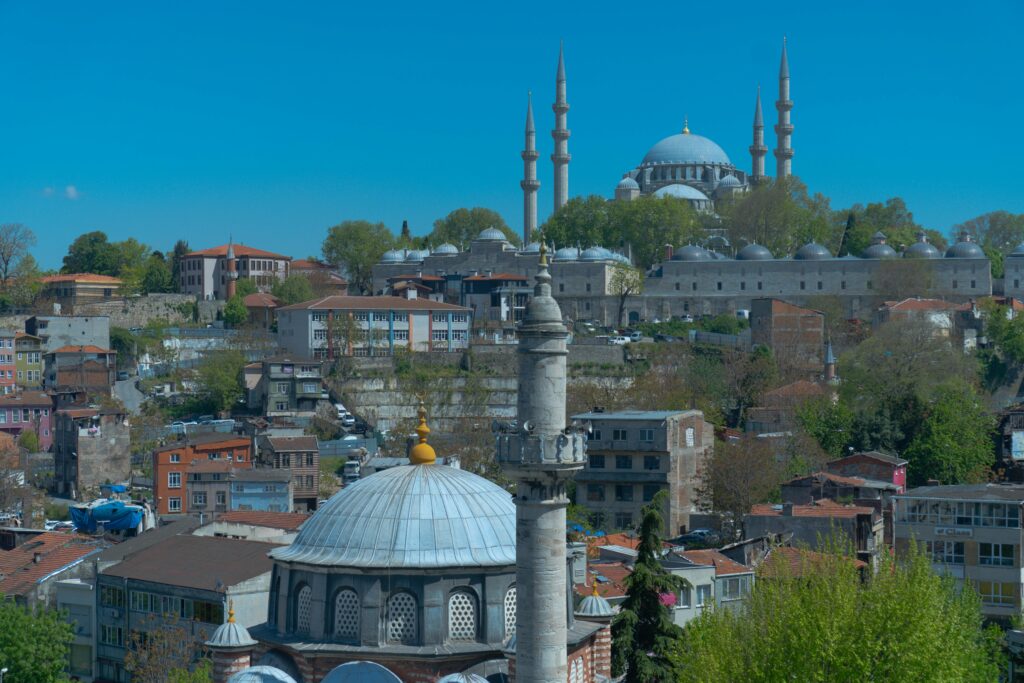 Free stock photo of aerial, city scape, houses