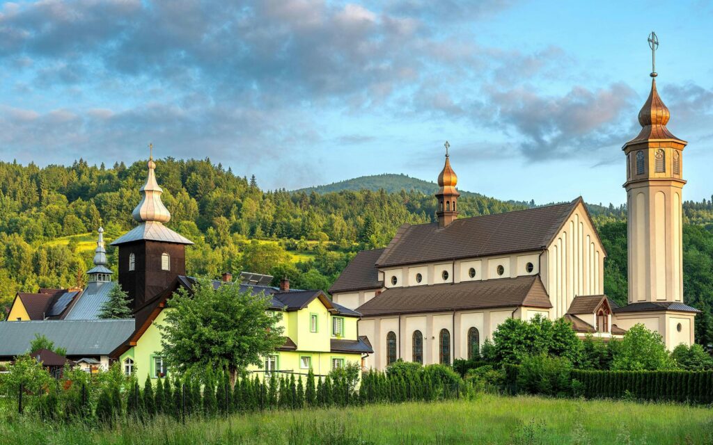 Churches in Tatra, Poland. Photo by Michał Skarbiński