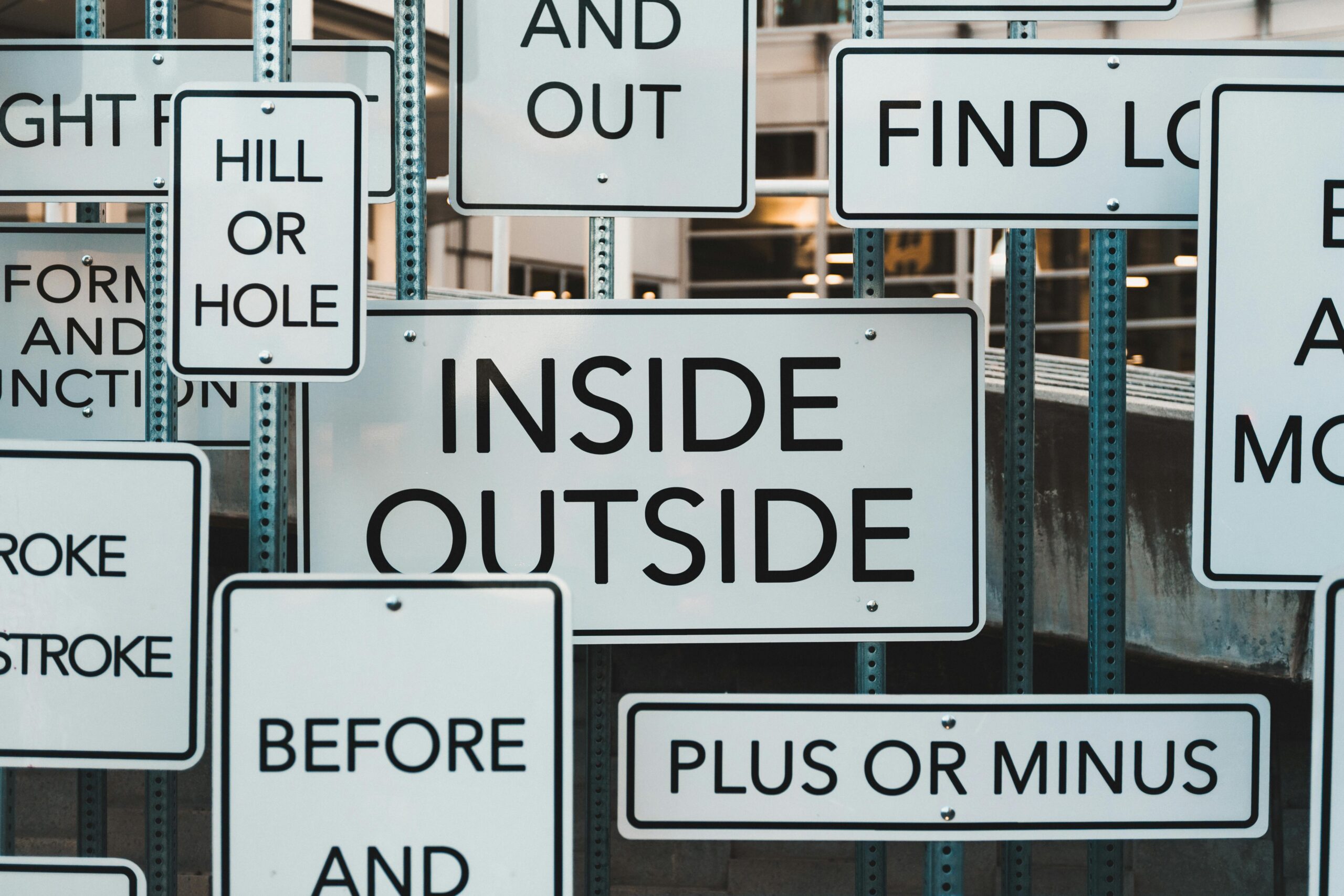 Free stock photo of choices, contrast, directions