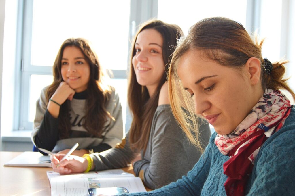 language school, team, interns, team, team, team, team, team