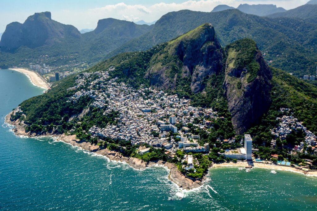 brazil, rio, landscape, tourism, beach, ocean, pontal, recreio, mountain, barra, city, nature, summer, sky, viewpoint, landmark, vacations, stunning, aerial, helicopter, favela, vidigal, slum, favela, favela, favela, favela, favela, slum