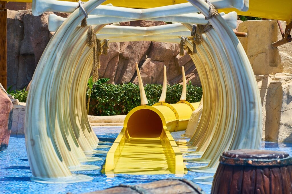 water park, slides, beautiful, fun, nature, summer, kids, that, hot, gezi, pool, adventure, appearance, cream, toy, holiday, trip, tourism
