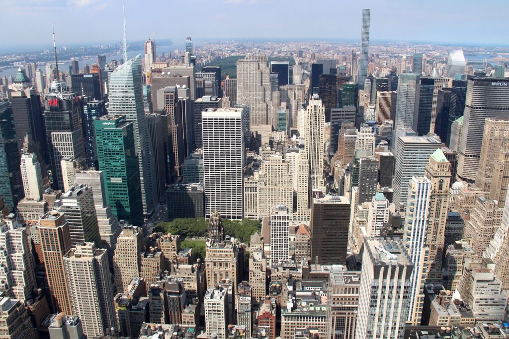 us, nyc, landmark, modern, cityscape, metropolitan, manhattan, downtown, architecture, skyline, skyscraper, metropolis, tourism, new york city, business, structure, urban