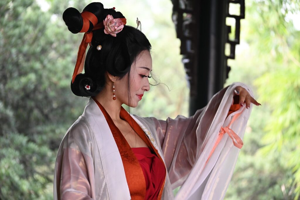 woman, hanfu, dance, hair accessories, traditional, culture, chinese, costume, girl, portrait, hanfu, hanfu, hanfu, hanfu, hanfu