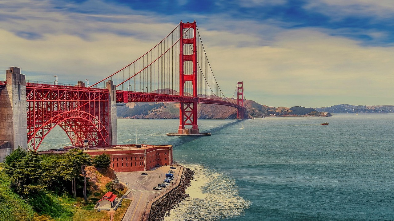 the golden gate bridge, bridge, suspension bridge, us, san francisco, a bridge in san francisco, holiday, travel, san francisco, san francisco, san francisco, san francisco, san francisco